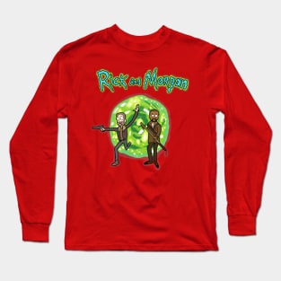 Rick And Morgan Long Sleeve T-Shirt